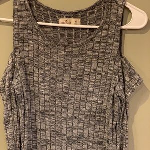 Hollister cold shoulder shirt